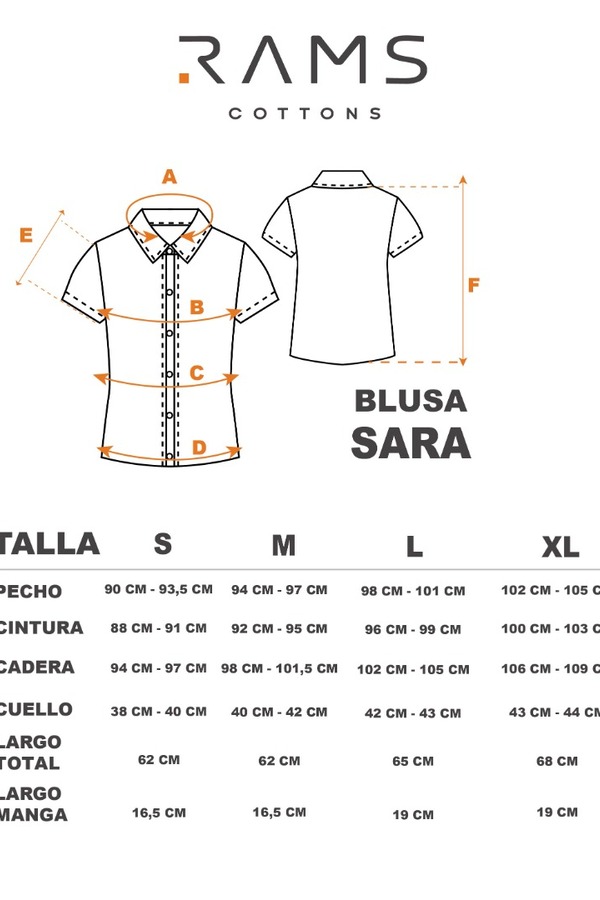 Blusa Para Uniforme Manga Corta Azul Marino Con Botones De Dama